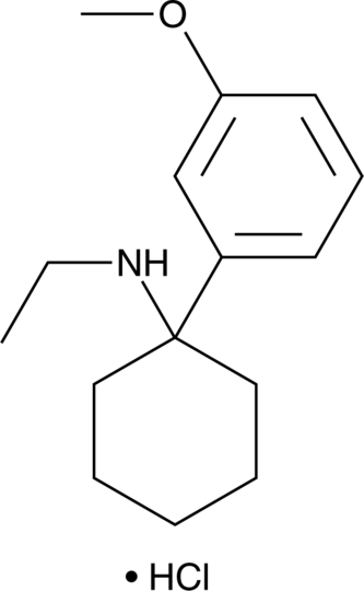 Chemical structure of 3-MeO-PCE HCl