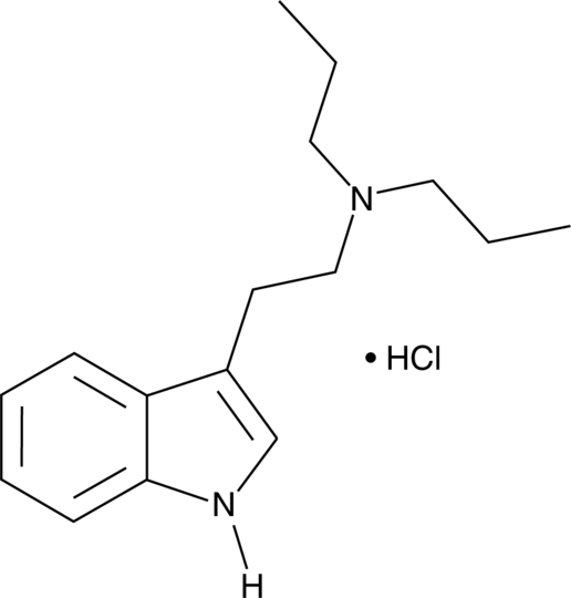 Chemical structure of DPT HCl